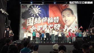 侯友宜桃園造勢　喊話選創造和平的總統