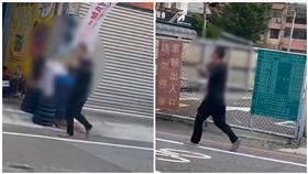 雙刀,桃園,脖子（圖／翻攝畫面）