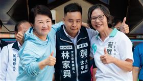 盧秀燕，林家興，蔡壁如。（圖／翻攝自蔡壁如臉書）