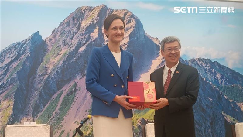陳建仁接見立陶宛議長希米利特