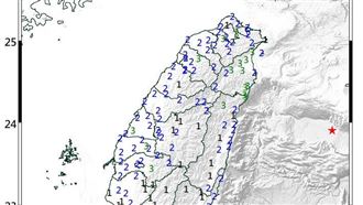 今年首起規模6以上地震　5天內恐6.0餘震