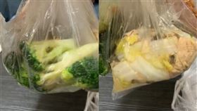 秤重,台中,市場,素食,盤子