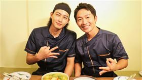 蔡昌憲與張庭瑚品嚐泰式料理 （圖／東森超視 提供）