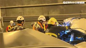 宜蘭縣,南澳,新澳隧道,重機,命危,砂石車,