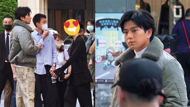 野生索隆現身台北　街頭同框台大咖女星