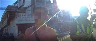 男闖紅燈嗆「我認識副所長」所長：叫他來