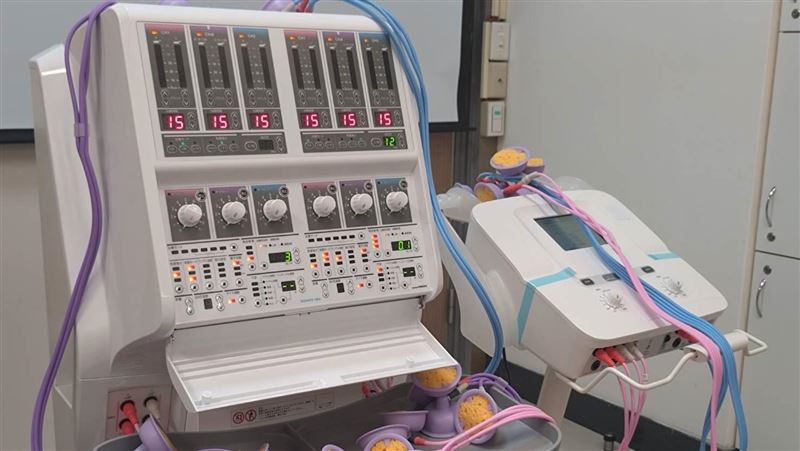 痠痛喜歡「電一節」　他電流開太大快起飛
