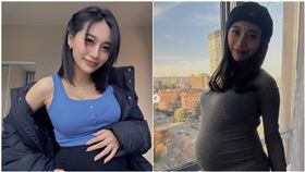 對人性絕望…台灣女星噴光積蓄「飛加拿大產子」：這個痛我扛（圖／翻攝自maxinechiii IG）