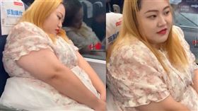 體重破百付女（圖／CTWANT）