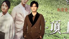 周渝民出席電影《車頂上的玄天上帝》記者會。（記者邱榮吉/攝影）