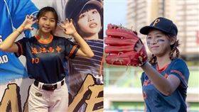 淡江黑豹旗正妹汪以馨登板一戰爆紅。（圖／翻攝自ttw_25 IG）