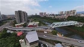 汐止康寧街增設國1南入匝道工程示意圖,汐止康寧街增設國1南入匝道現況照片。（圖／高速公路局提供）