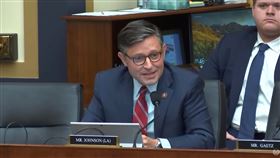 美國新任眾議院院長／眾議長：強生（Mike Johnson）。（圖／翻攝自Speaker Mike Johnson臉書）