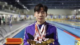 「台灣蝶王」王冠閎全運會一人囊括8金。（圖／大會提供）