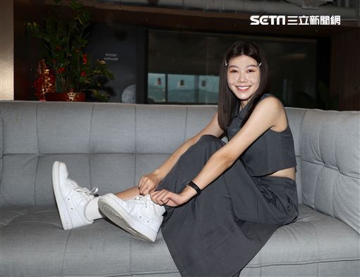 蔡恩雨三立新聞網專訪。（圖/記者邱榮吉攝影）