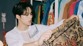 ▲SEVENTEEN成員珉奎。（圖／翻攝自X）