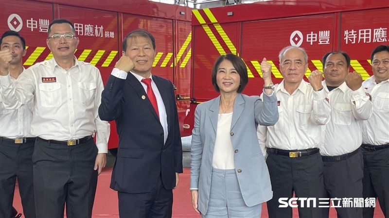 申豐捐屏東2消防車　談明揚難過嘆來晚了