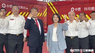 申豐捐屏東2消防車　談明揚難過嘆來晚了
