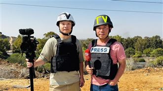 親赴戰場目睹爆炸瞬間　震撼畫面永生難忘