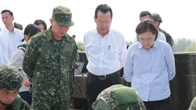 蔡英文視導長青17號（圖／總統府提供）