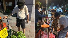 ▲老爺爺10年來以販賣「1盆50元」盆栽來維持家計。（圖／翻攝自Dcard、應曉薇臉書）