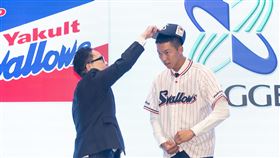 ▲鶯歌工商台日混血投手徐翔聖被養樂多在日職選秀會選，今開記者會確認加盟意願。（圖／悍創運動行銷提供）