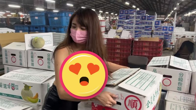 闆娘親搬哈密瓜！9秒片鄉民嗨：哪裡應徵
