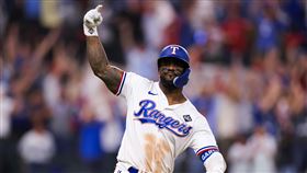 ▲賈西亞（Adolis Garcia）。（圖／翻攝自遊騎兵X）