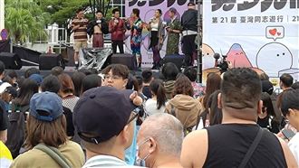 直擊／同志大遊行15.3萬人走上信義區街頭