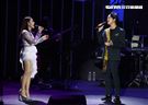 SAYA張惠春演唱會與郭忠祐牽手合唱〈你最珍貴〉。（圖／記者邱榮吉攝影）