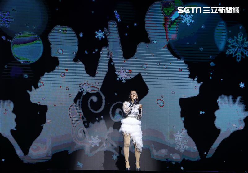 SAYA張惠春演唱會瘦了超過十公斤。（圖／記者邱榮吉攝影）