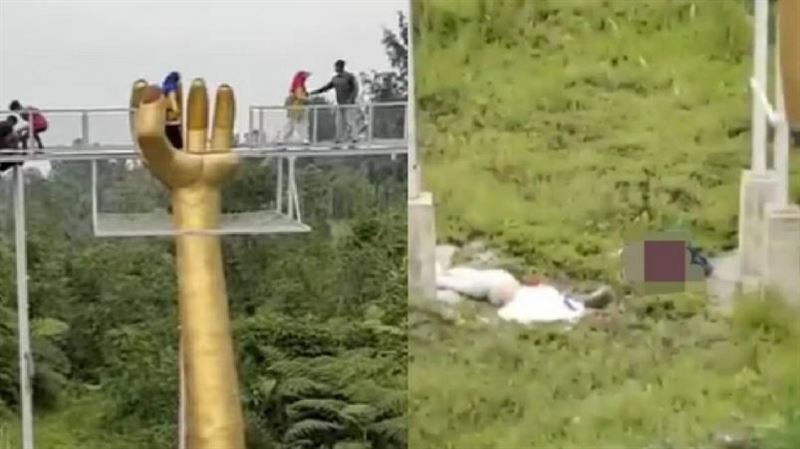 玻璃橋「開放半年就出事」　遊客墜地慘死