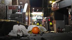 Itaewon seoul halloween（圖／美聯社／達志影像）