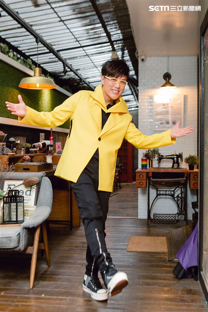 馮偉傑三立新聞網專訪。（圖／記者楊澍攝影）