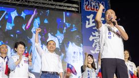 侯友宜、韓國瑜、盧秀燕在高雄大造勢（侯友宜辦公室提供）