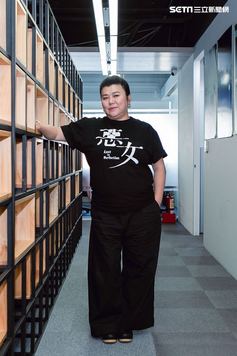 林美秀《惡女》三立新聞網專訪。（圖／記者楊澍攝影）