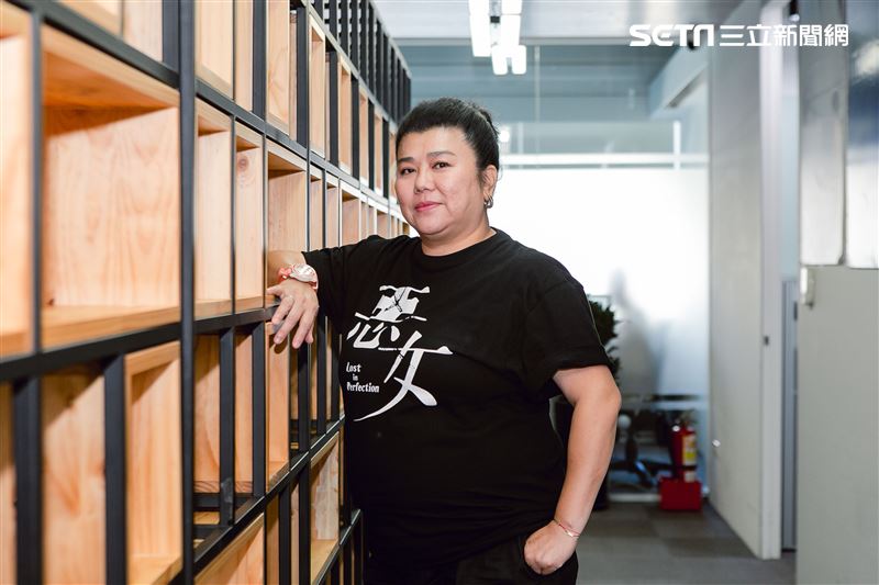 林美秀《惡女》三立新聞網專訪。（圖／記者楊澍攝影）