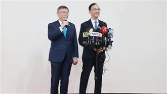 藍白政黨協商！柯文哲：我跟朱立倫好朋友