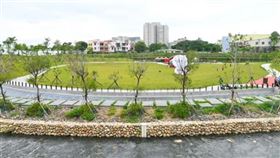 龍山埤塘生態公園啟用　仿日打造地下宮殿（圖／桃園電子報提供）