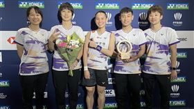 戴資穎與團隊。（圖／翻攝自戴資穎IG）