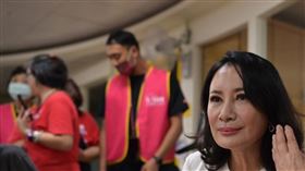 陳亞蘭行善畫面曝光。（圖／台灣優質生命協會提供）