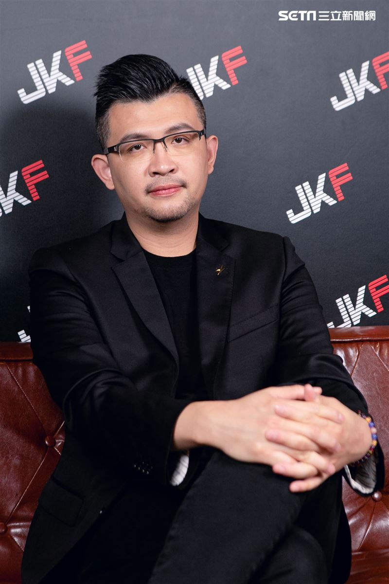 JKF執行長Eric三立新聞網專訪。（圖／記者楊澍攝影）