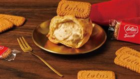 限時升級版「蓮花脆餅泡芙」11/1~11/5限店限量上市。（圖／品牌提供）