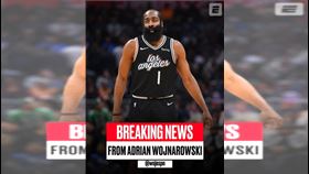 美媒知名記者沃納洛斯基在推特上爆料，哈登將被送去快艇隊。（圖／翻攝自X）