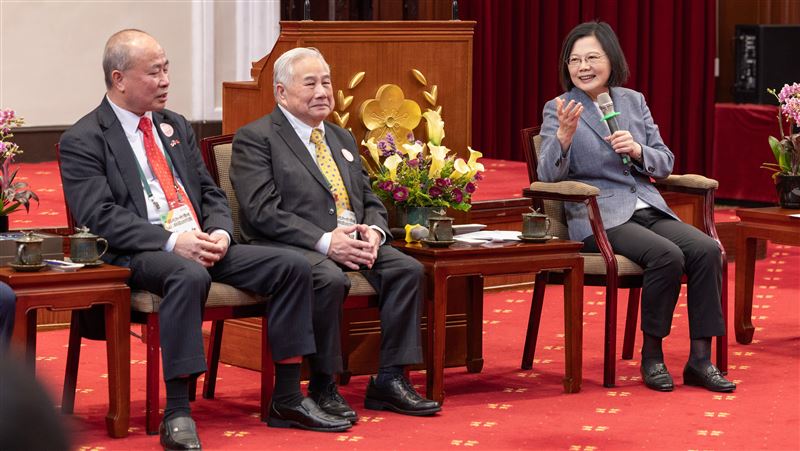 接見北加州僑社　蔡英文：台美重要橋梁
