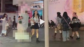 萬聖節,cosplay,男性生殖器,女子,警察,低俗內容