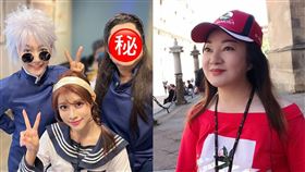 邰智源、泱泱、阿部瑪利亞、《咒術迴戰》、白冰冰。（圖／翻攝自邰智源IG、白冰冰臉書）