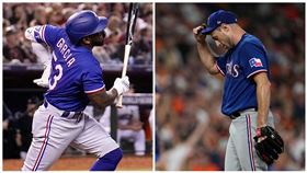 ▲賈西亞（Adolis Garcia）、薛澤（Max Scherzer）被移出世界大賽名單。（圖／美聯社／達志影像）