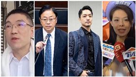 謝國樑,張善政,蔣萬安,高虹安（左至右）（組合圖／資料畫面）