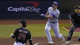 ▲席格（Corey Seager）炸季後賽生涯第19轟，超越「10月先生」。（圖／路透社／達志影像）